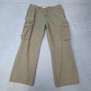 Vintage Y2K Mossimo Cargo Supply Military Surplus Baggy Pants Men’s Size 35x29
